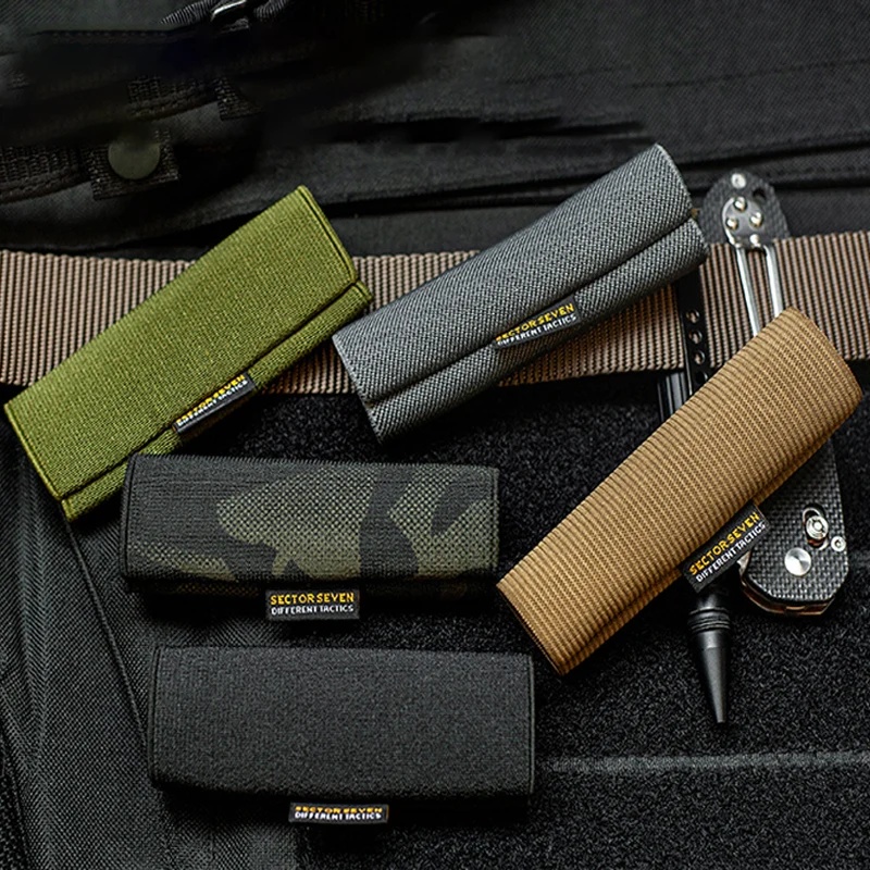 Edc Carry Belt - Lot de 2 pochettes élastiques pour