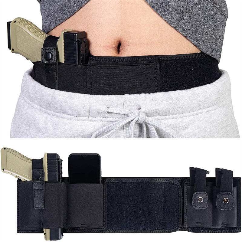 Edc Carry Pistols - Étui pour pistolet avec bande ventrale