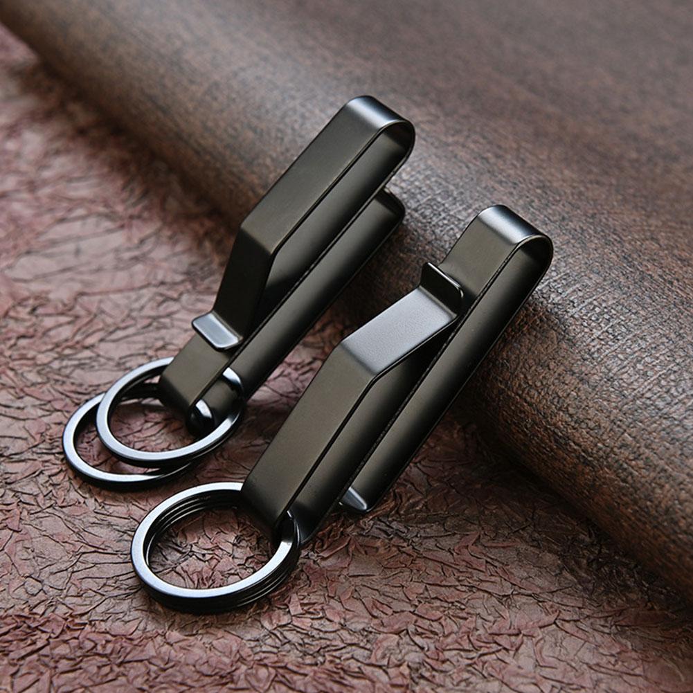 Edc Carry Belt - Mousqueton en acier pour ceinture, porte-clés