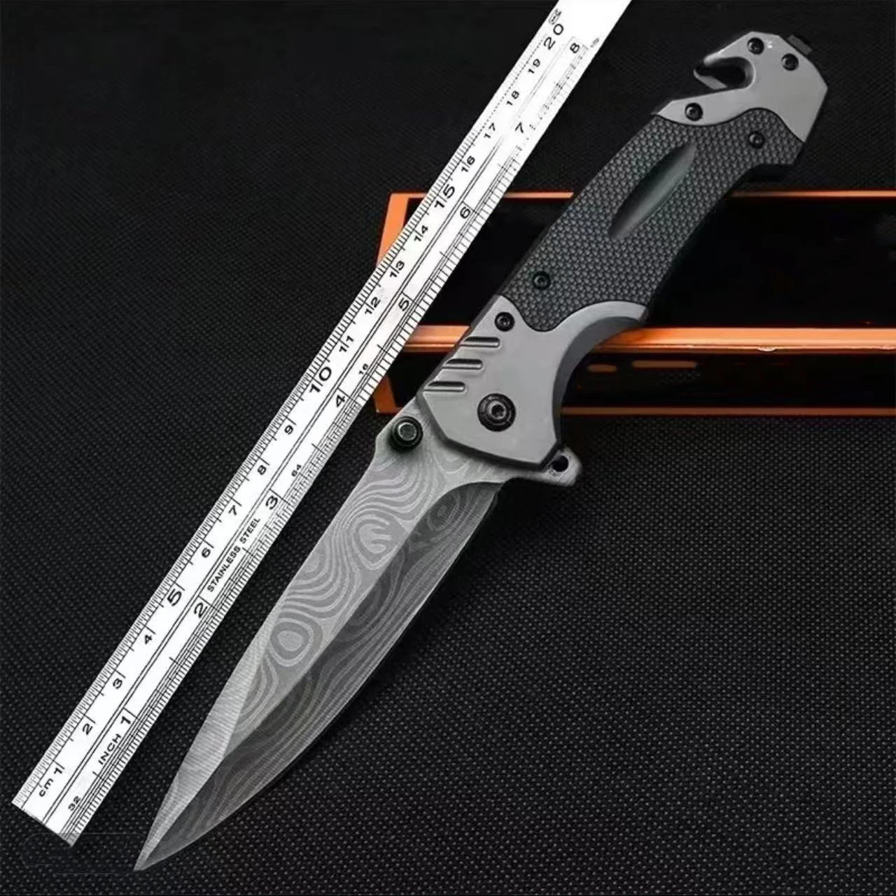 Edc Carry Knife - Couteau de survie tranchant pratique, couteau
