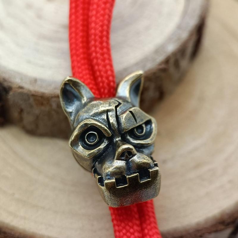 Pendentif en laiton tête de bo - Edc Carry Knife avis et prix