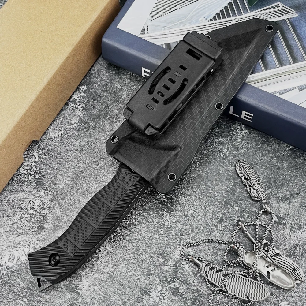 Couteau droit fixe de randonné - Edc Concealed Carry Knife avis et prix