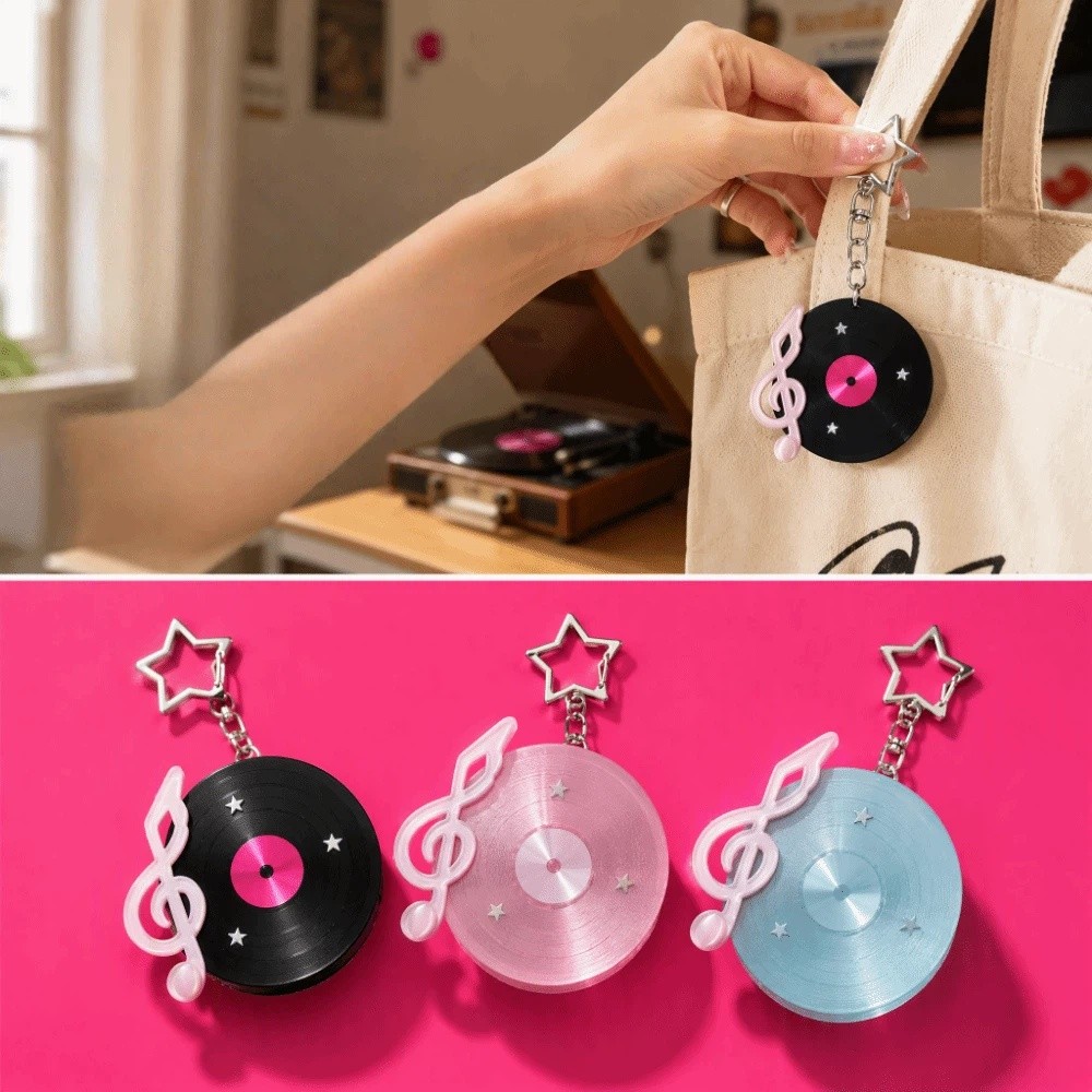 Porte-clés disque vinyle Y2K,  - Cable Winder Keychain avis et prix