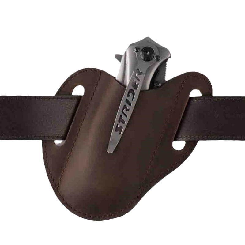 Étui en cuir véritable pour po - Edc Carry Belt avis et prix