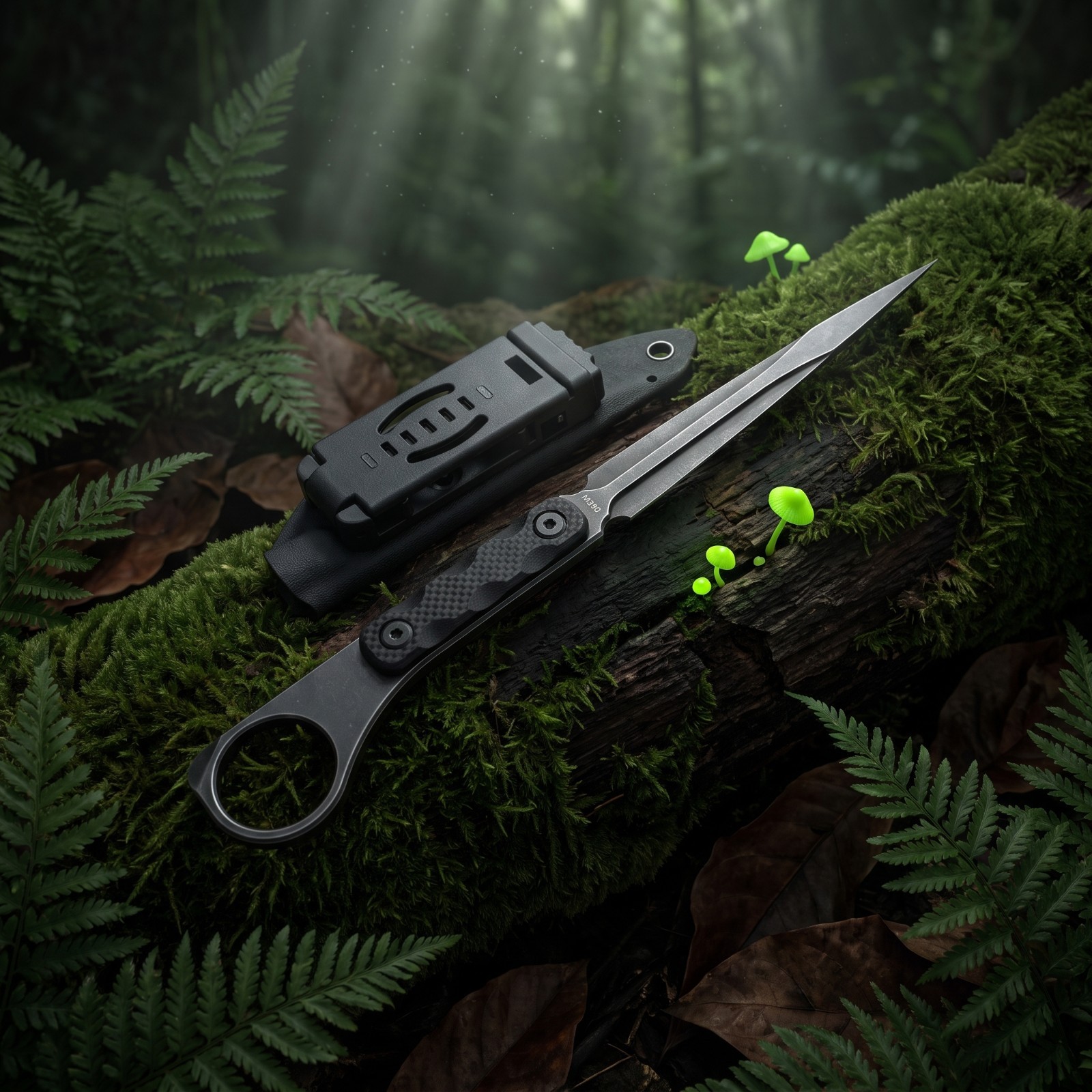 Couteau de chasse à lame fixe  - Edc Concealed Carry Knife avis et prix
