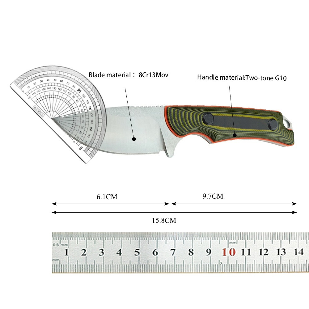 15017 Couteau à lame fixe util - Edc Carry Knife avis et prix