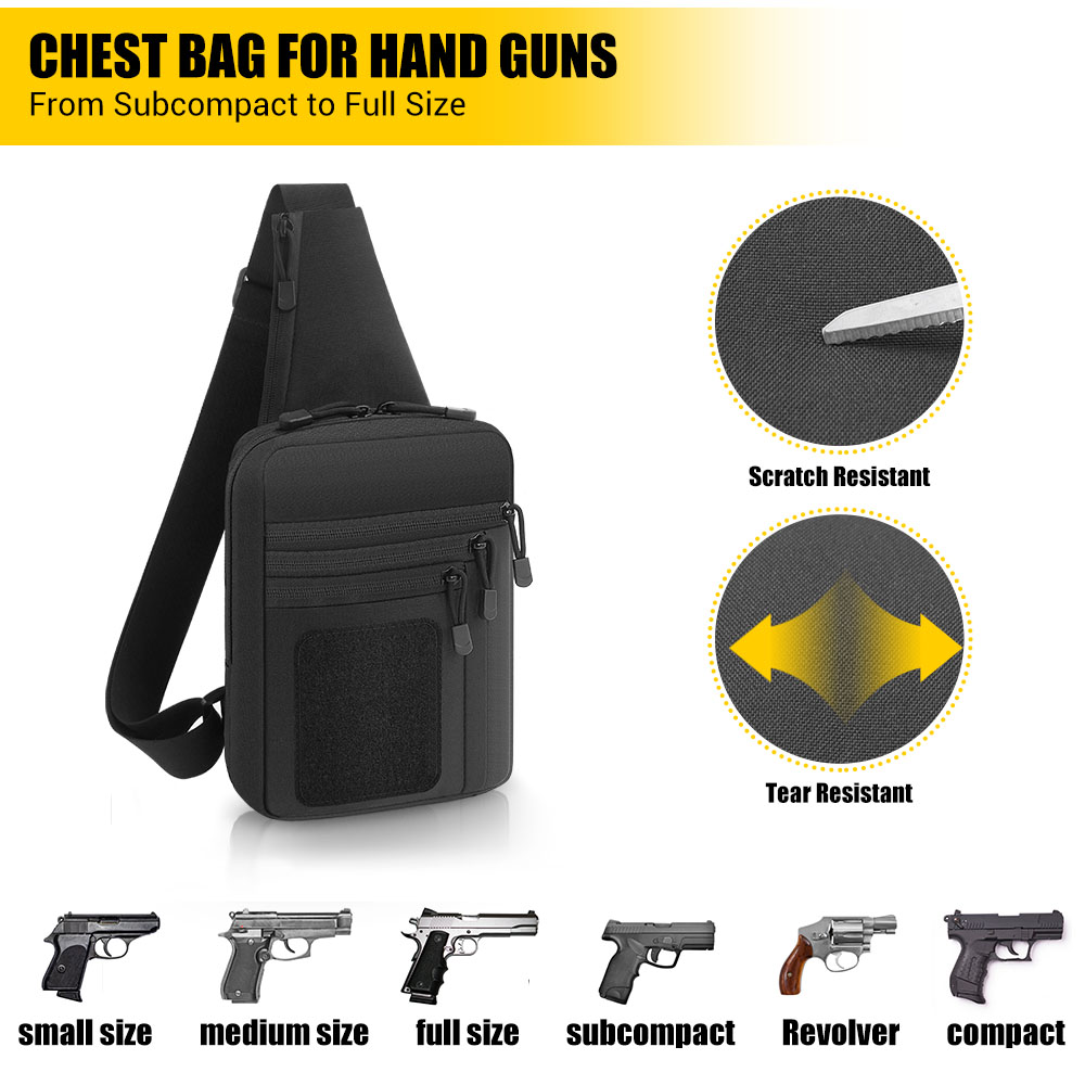 Sac pour pistolet tactique, ét - Edc Carry Pistols avis et prix