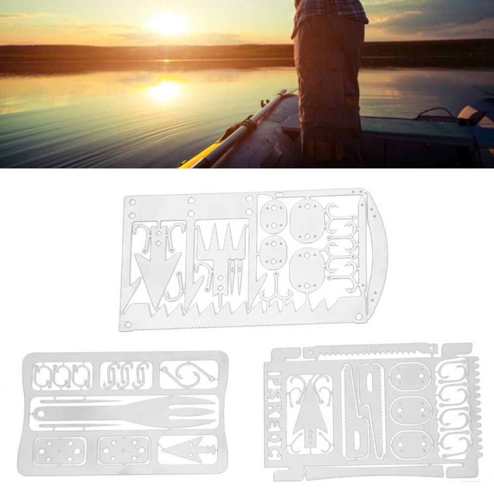 Lot de 6 cartes multifonctions - Multitool Credit Card avis et prix